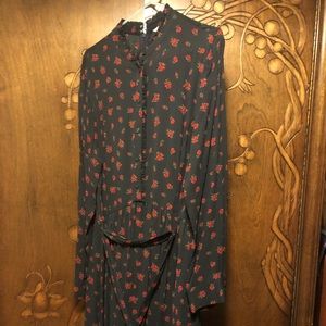 Brooks Brothers NWT Black and Red Dress